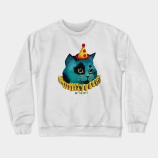 Clown Cat Crewneck Sweatshirt